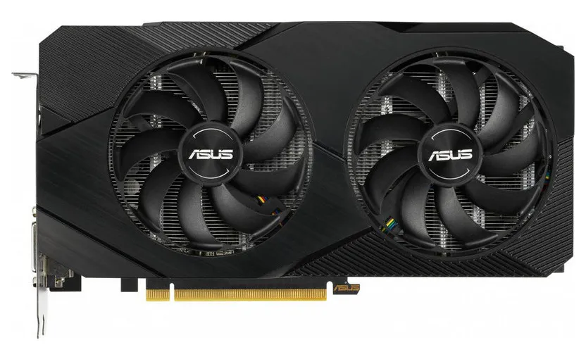 Видеокарта 6Gb Asus DUAL GTX 1660 DUAL-GTX1660-A6G-EVO