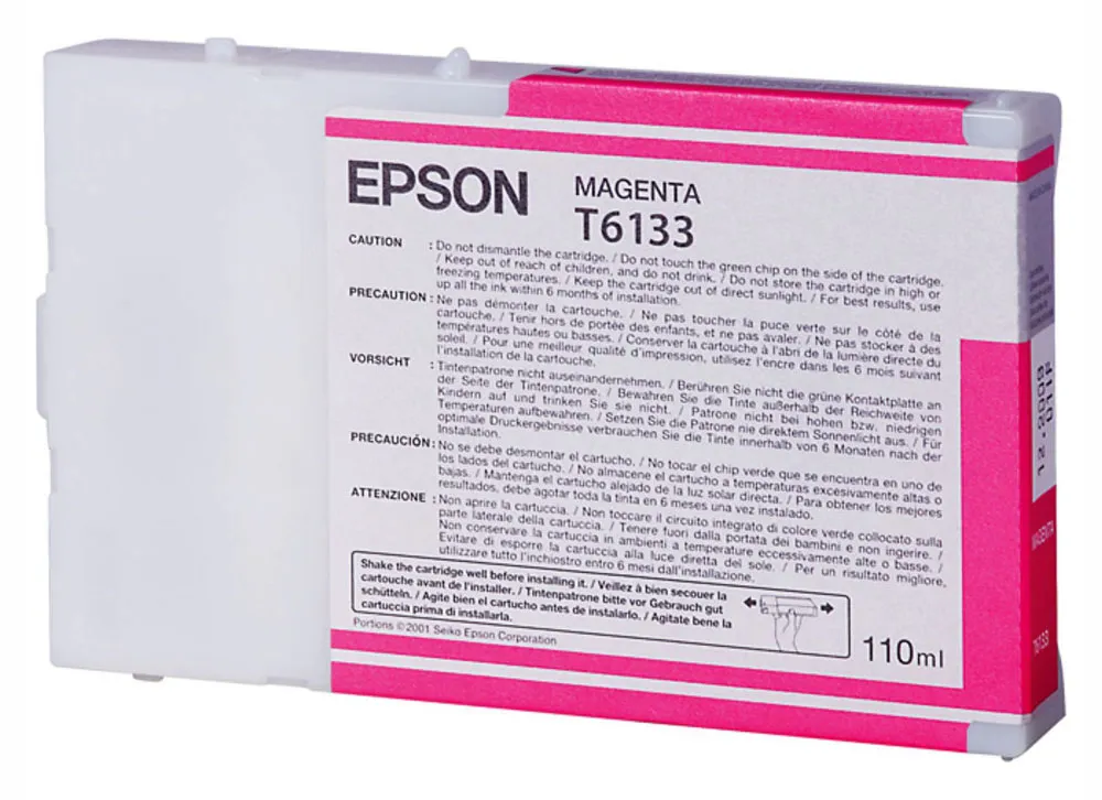 Картридж струйный Epson C13T613300 пурпурный