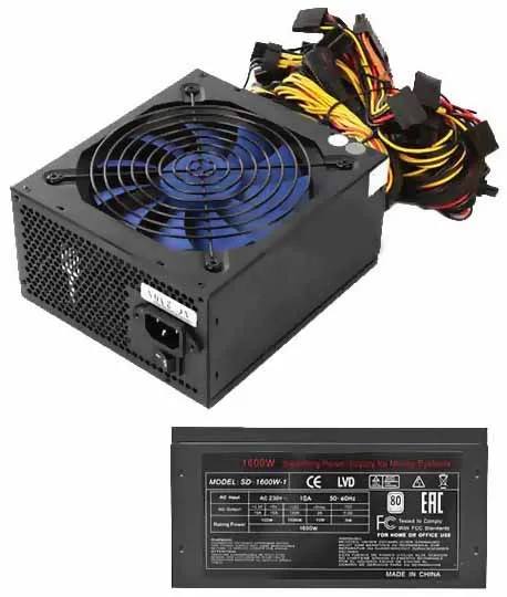 Блок питания ATX R-Senda for mining SD-1600W-1 1600W