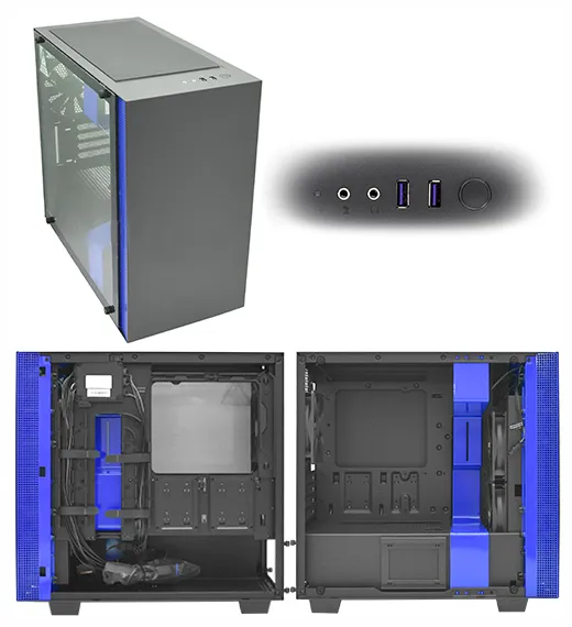 Корпус для ПК NZXT H400i CA-H400W-BL