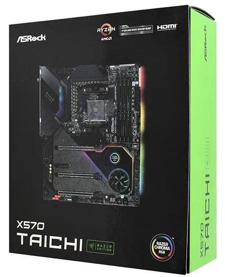 Материнская плата ASRock X570 TAICHI RAZER EDITION