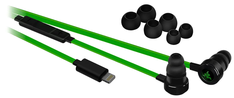 Наушники Razer Hammerhead for iOS RZ04-02090100-R3G1 Комбинированный