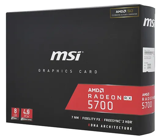 Видеокарта 8GB MSI AMD RX 5700