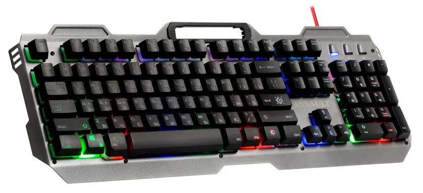 Клавиатура Defender Assault GK350L RGB black