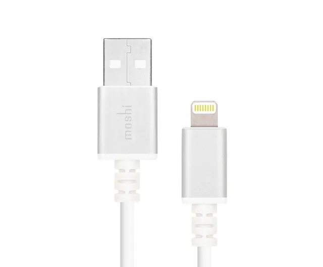 Кабель для Apple Moshi LIGHTNING белый