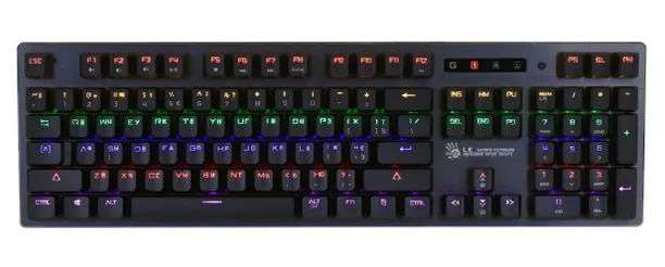 Клавиатура игровая оптическая Bloody B760 USB