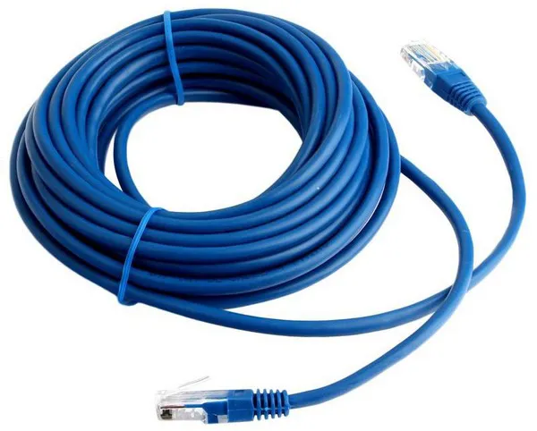 Патч корд UTP 5e-Cat 10 m Cablexpert PP12-10M/B синий