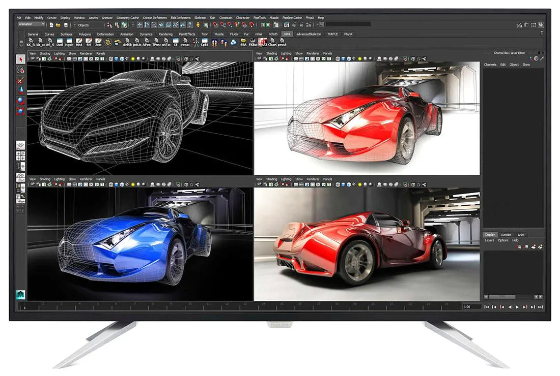 Монитор 43" профессиональный PHILIPS BDM4350UC/00