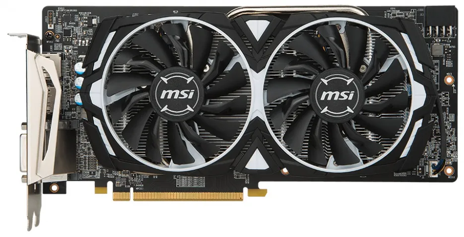 Видеокарта 8 GB MSI AMD RX 580 ARMOR OC