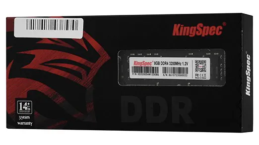 Оперативная память для ноутбука 8 GB KingSpec DDR4 3200MHz