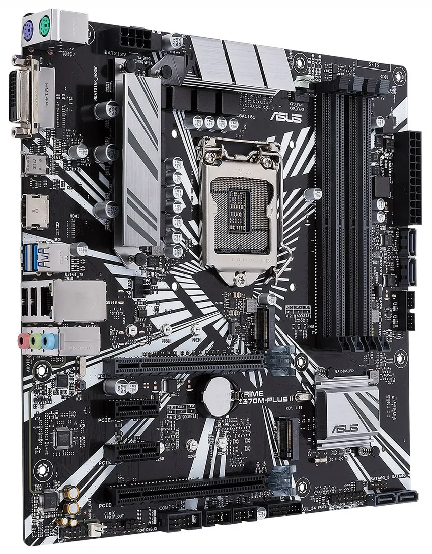 Материнская плата Asus PRIME Z370M-PLUS II Z370
