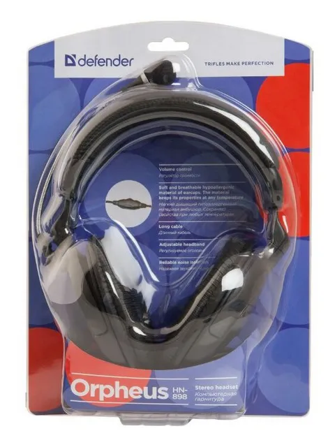 Гарнитура Defender Orpheus HN898 black