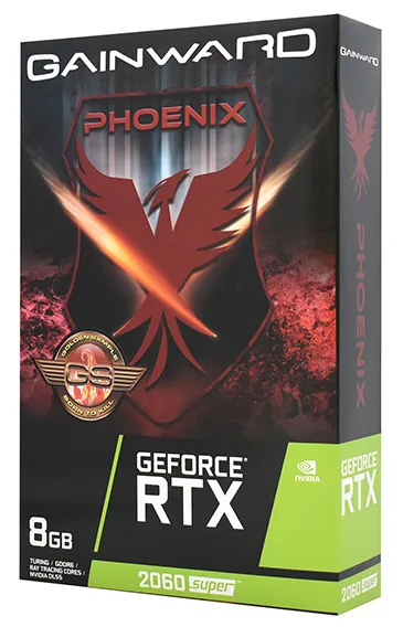 Видеокарта 8GB Gainward RTX2060 SUPER Phoenix NE6206SS19P2-1062X