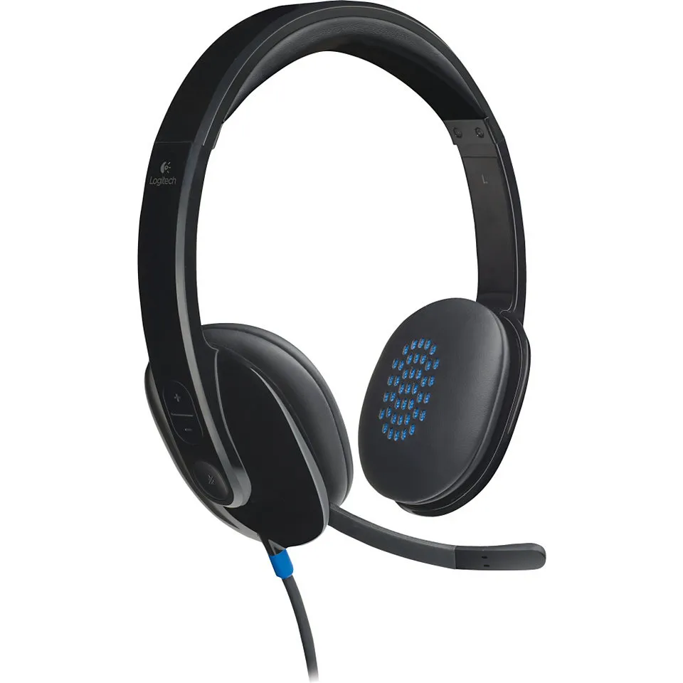Наушники-гарнитура Logitech Headset H540 Чёрный
