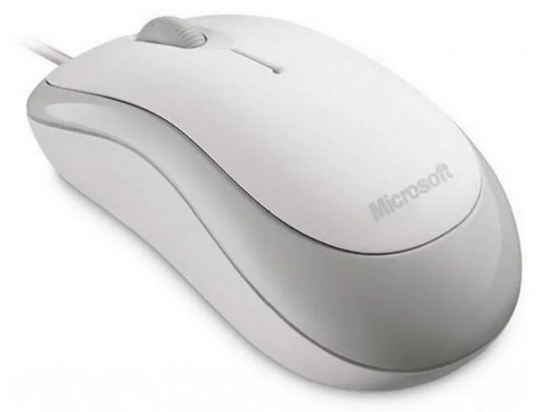 Компьютерная мышь Microsoft Basic 4YH-00008 White
