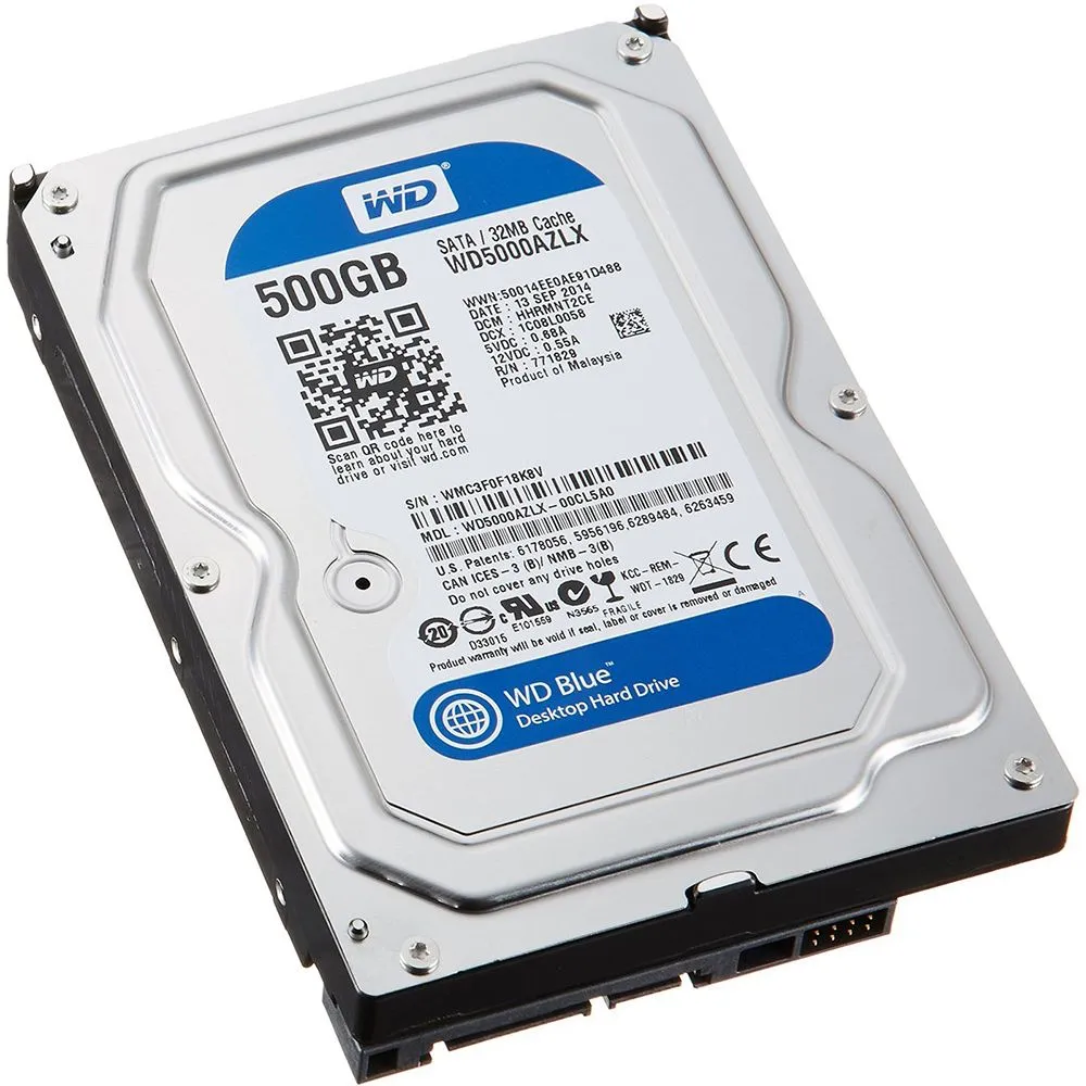 Жесткий диск 500ГБ WD Blue WD5000AZLX