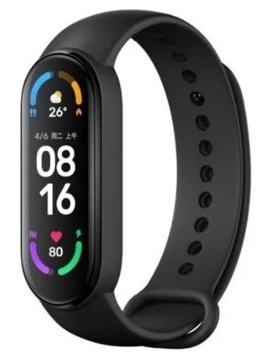 Фитнес браслет Xiaomi MI Band 6 Black (Global)