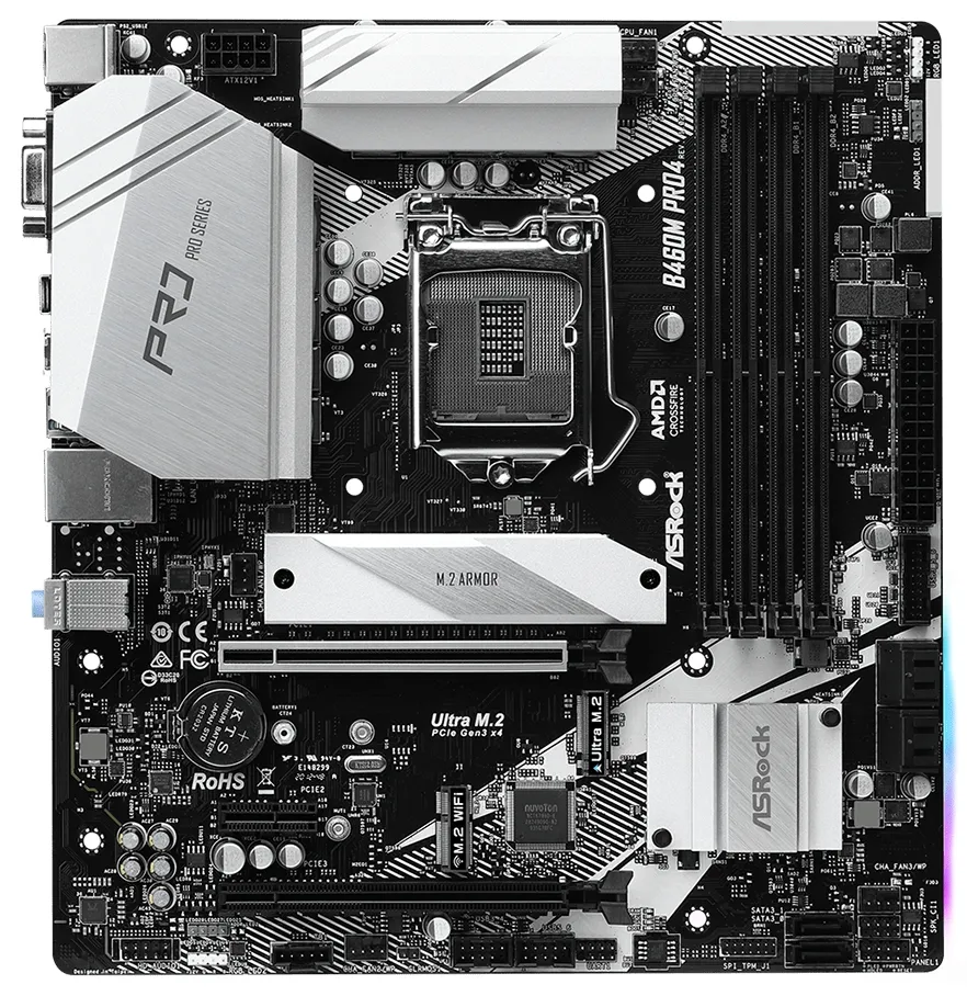 Материнская плата ASRock B460M PRO4