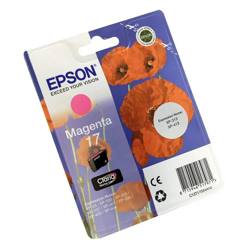 Картридж Epson C13T17034A10 пурпурный