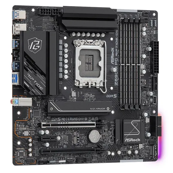 Материнская плата ASRock Z690M PG RIPTIDE/D5