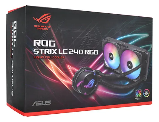 Водяное охлаждение Asus ROG STRIX LC 240 RGB