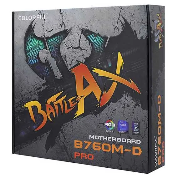 Материнская плата Colorful BATTLE-AX B760M-D PRO V20