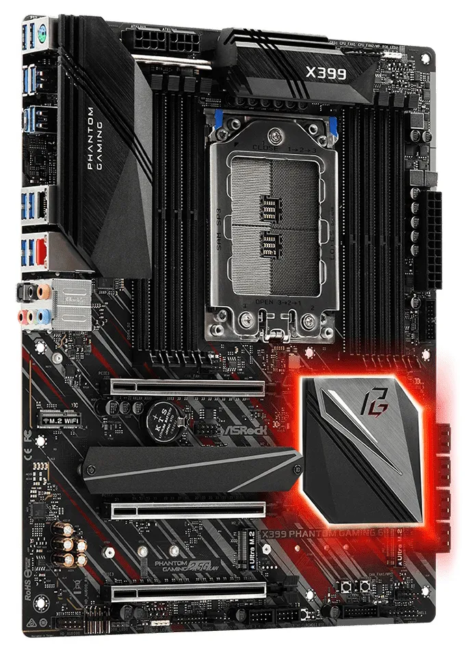 Материнская плата ASRock X399 PHANTOM GAMING 6