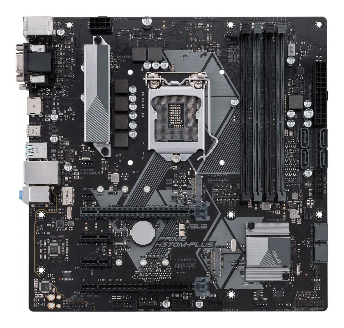 Материнская плата ASUS PRIME H370M-PLUS