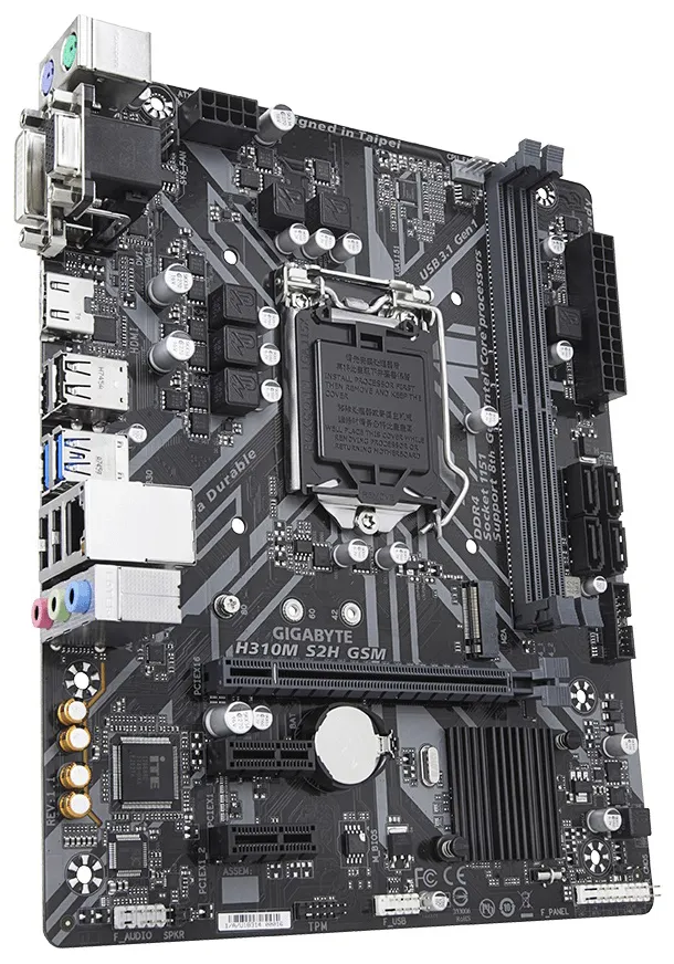 Материнская плата Gigabyte H310M S2H GSM