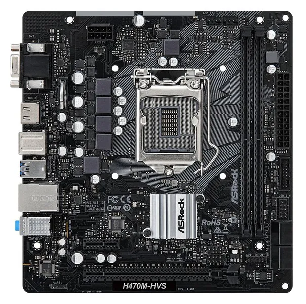 Материнская плата ASRock H470M-HVS