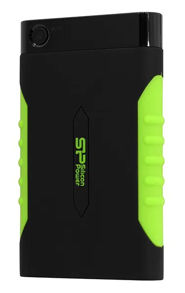Внешний жесткий диск 1 TB Silicon Power A15 SP010TBPHDA15S3K Black-Green