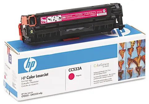 Картридж HP CC533A Magenta