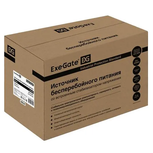 ИБП ExeGate ULB-800.LCD.AVR.2SH