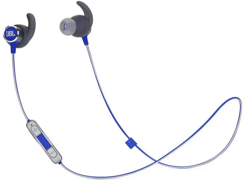 Bluetooth Гарнитура JBL Reflect Mini 2 BT JBLREFMINI2BLU голубой