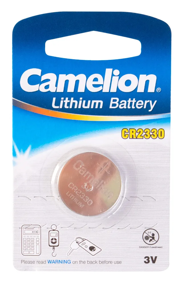 Батарейка CAMELION CR2330-BP1 Lithium Battery