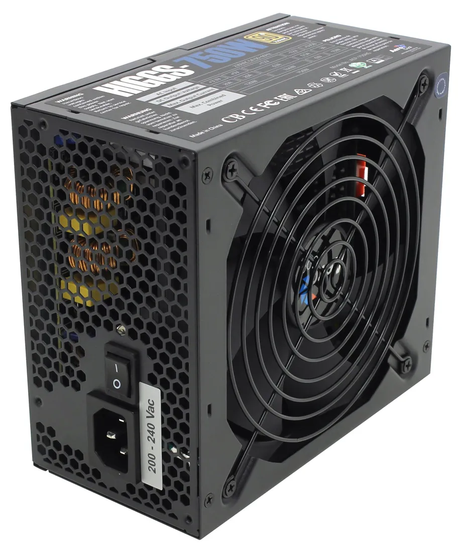 Блок питания ATX AeroCool HIGGS-750W