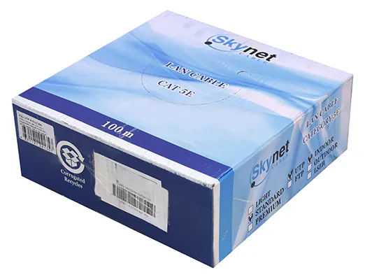 Кабель Сетевой SkyNet CSL-UTP-4-CU/100 UTP