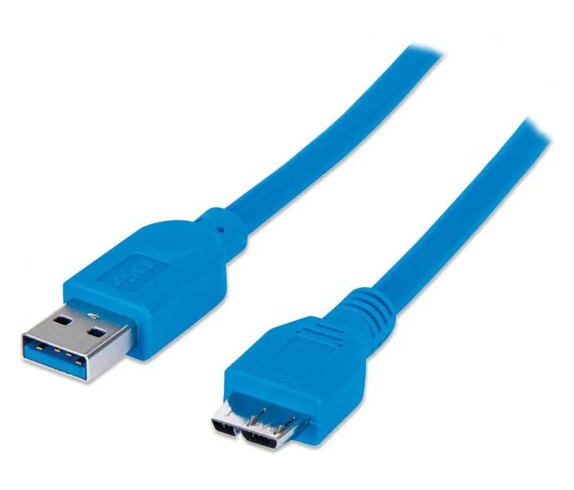 Кабель Manhattan USB 3.0 A(M)/micro B(M) 393898