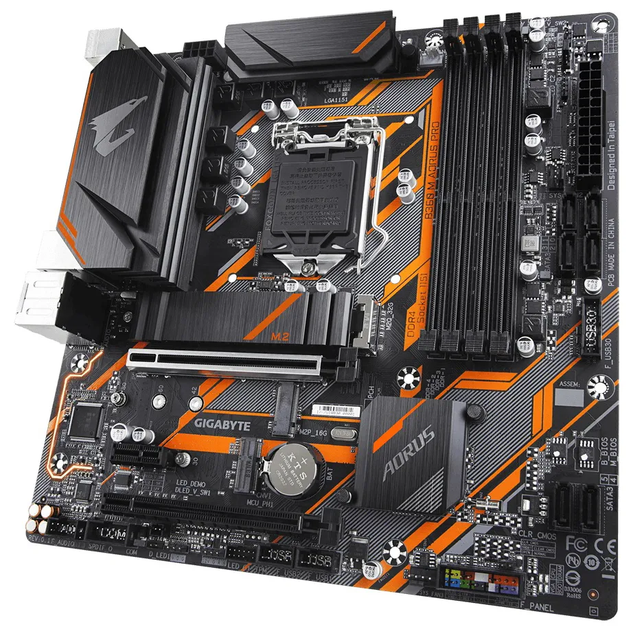 Материнская плата Gigabyte B360M AORUS PRO