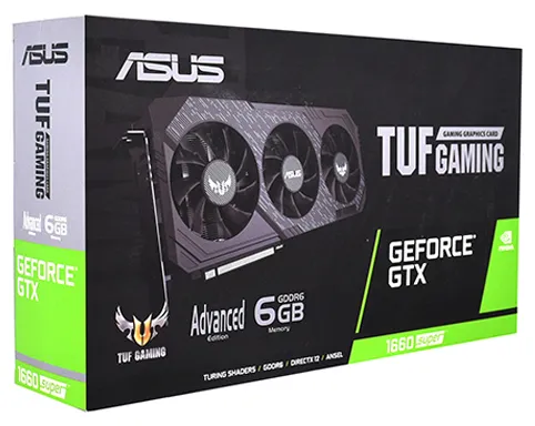 Видеокарта 6GB Asus GTX 1660 SUPER TUF 3-GTX1660S-A6G-GAMING