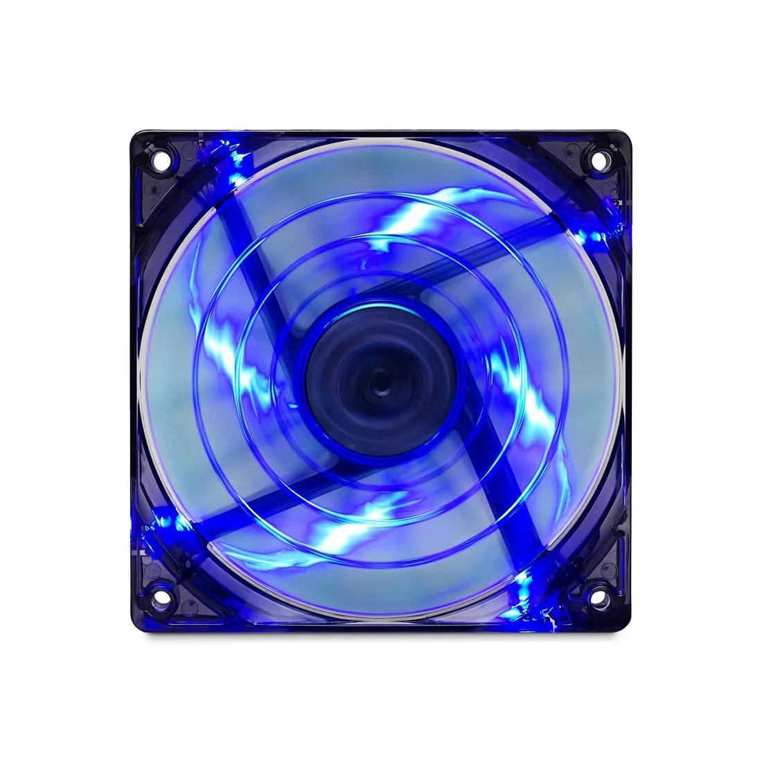 Кулер для кейса AeroCool SHARK fan Blue Edition (12см)
