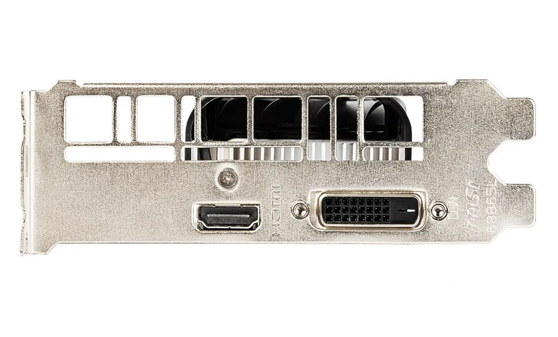 Видеокарта 4Gb MSI GeForce GTX1650 4GT LP OC