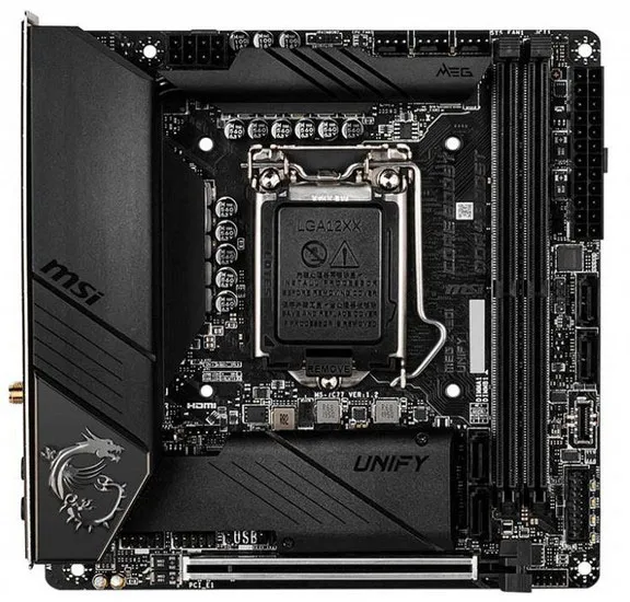 Материнская плата MSI MEG Z490I Unify