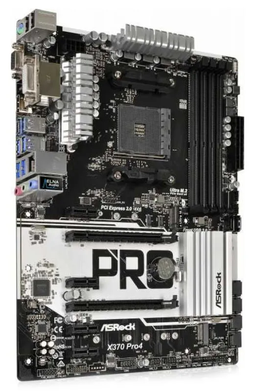 Материнская плата ASRock X370 PRO4