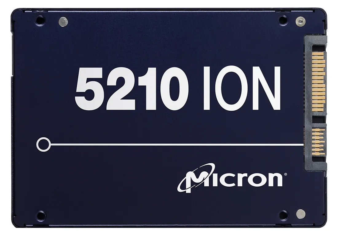 SSD накопитель 1.92T Micron 5210 ION MTFDDAK1T9QDE-2AV1ZABYY
