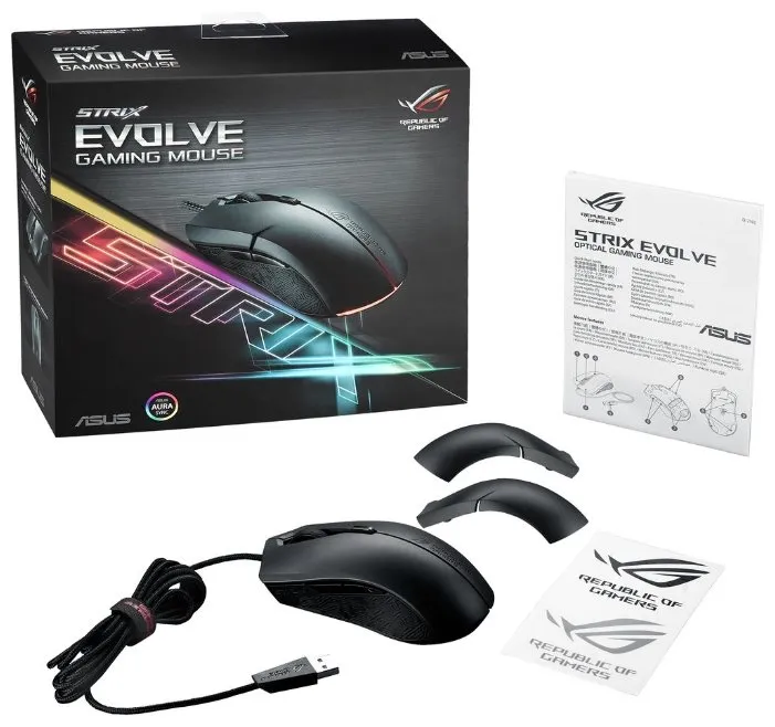 Игровая мышь ASUS  P302 ROG STRIX EVOLVE