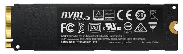 SSD накопитель M.2 1 TB Samsung 960 EVO MZ-V6E1T0BW