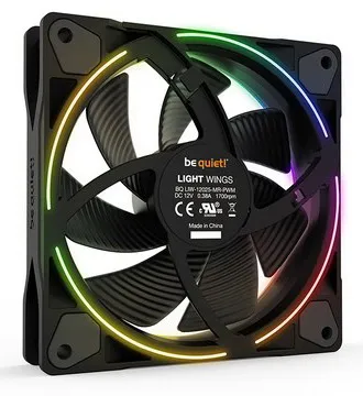 Кулер для корпуса Bequiet! Light Wings 120mm PWM ARGB BL072