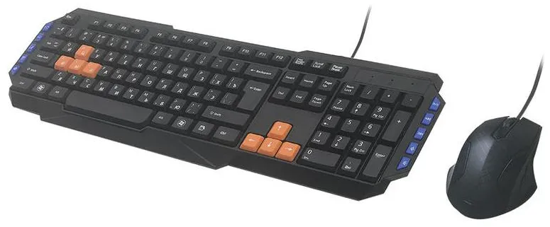 Клавиатура + Мышь Ritmix RKC-055 black