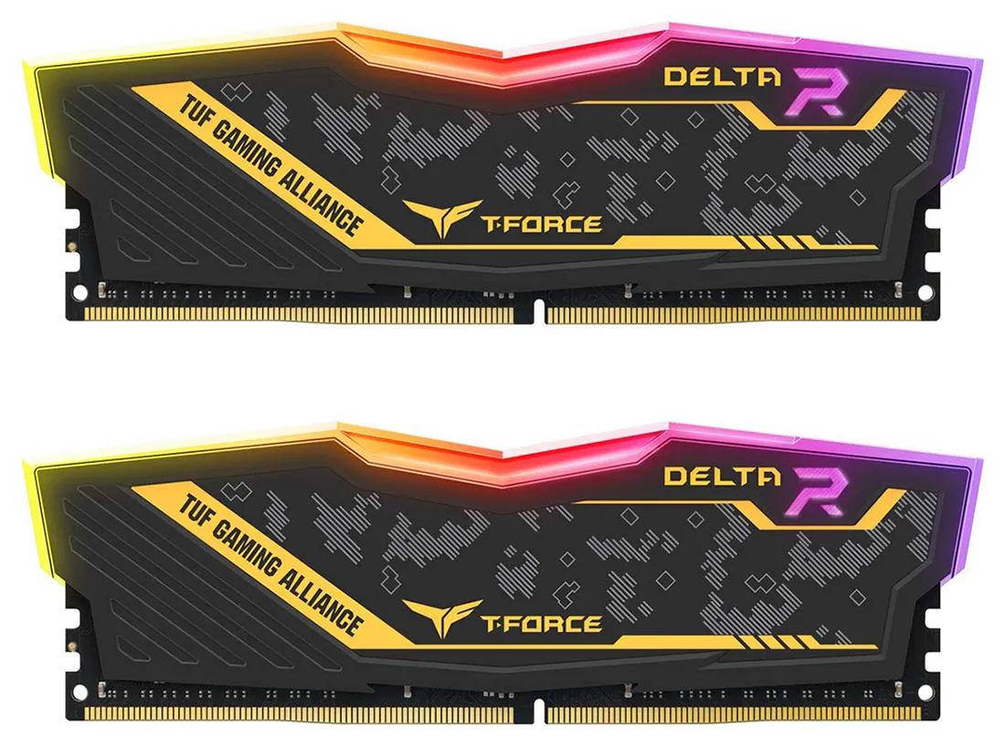 Оперативная память 32Gb kit Team Group DELTA TUF Gaming Alliance RGB modul 3200MHz